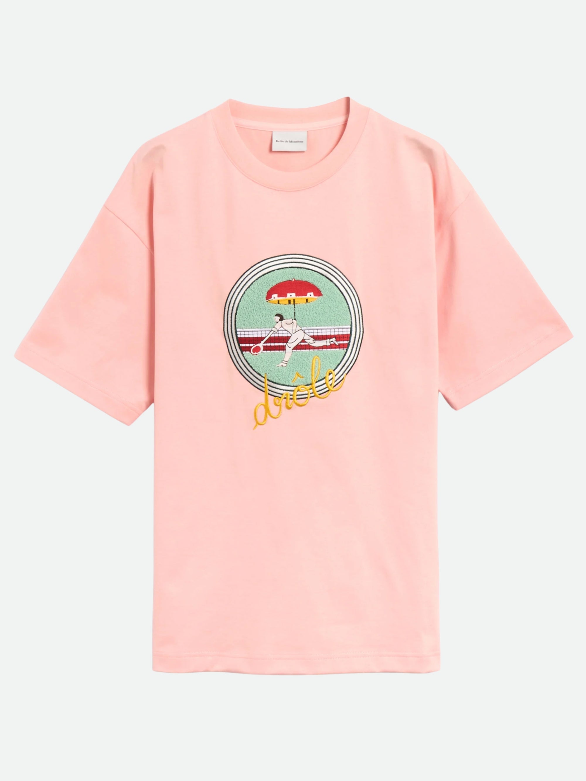 Drole De Monsieur Crew Tennis Light Pink-AL Capone Premium