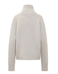 Ami Turtleneck De Coeur Logo Grey-AL Capone Premium