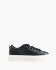 Cleens Sneaker C45 Leather White Sole Black