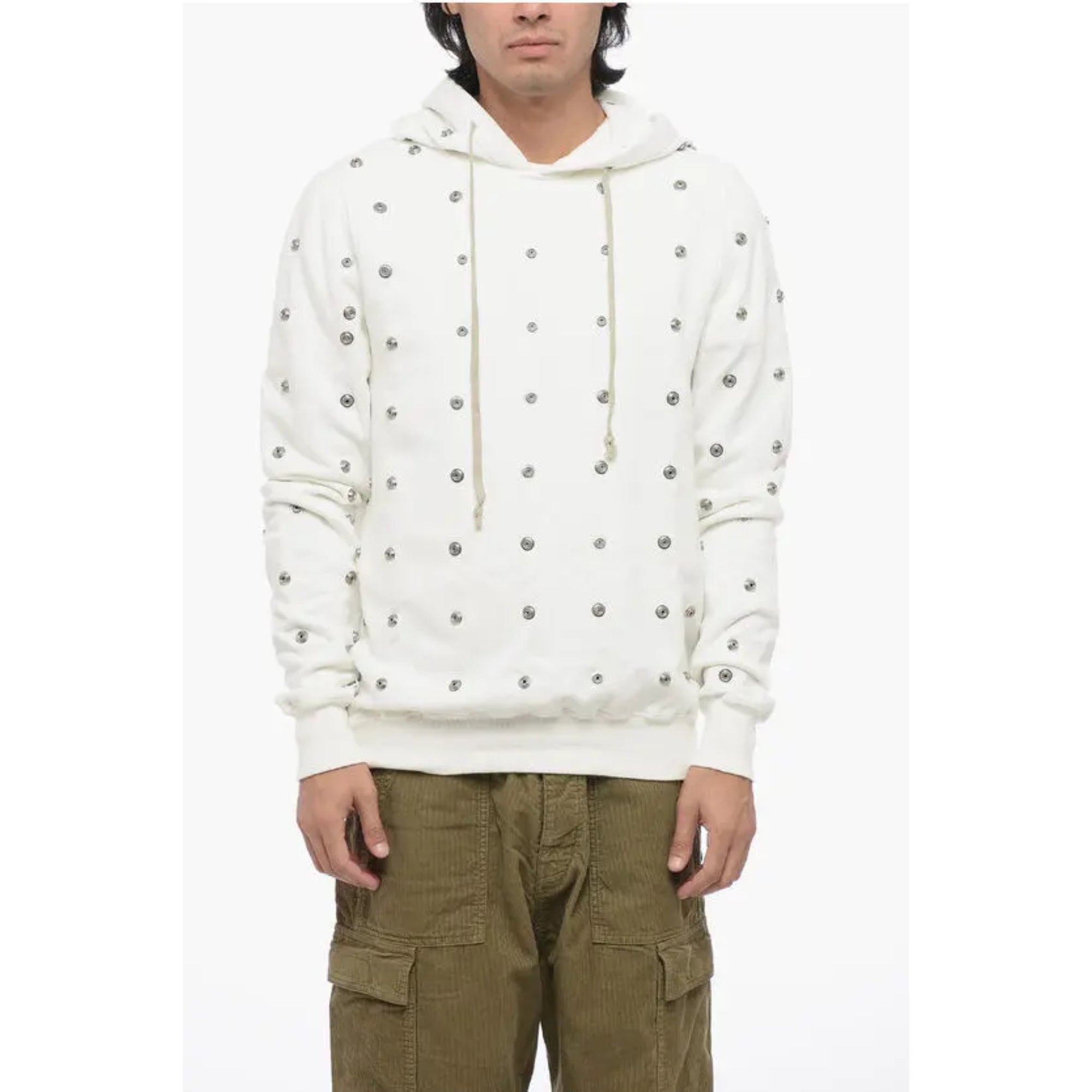 Rick Owens Sweater Meal Stud Pearl-AL Capone Premium