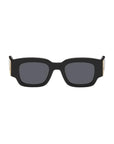 Ami Sunglasses Classical De Coeur Acetate Black-AL Capone Premium