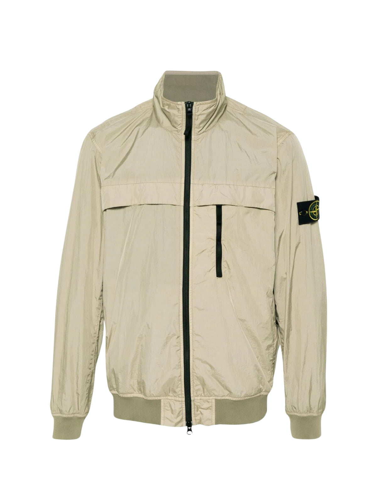 Stone Island Jacket Logo Brown-AL Capone Premium