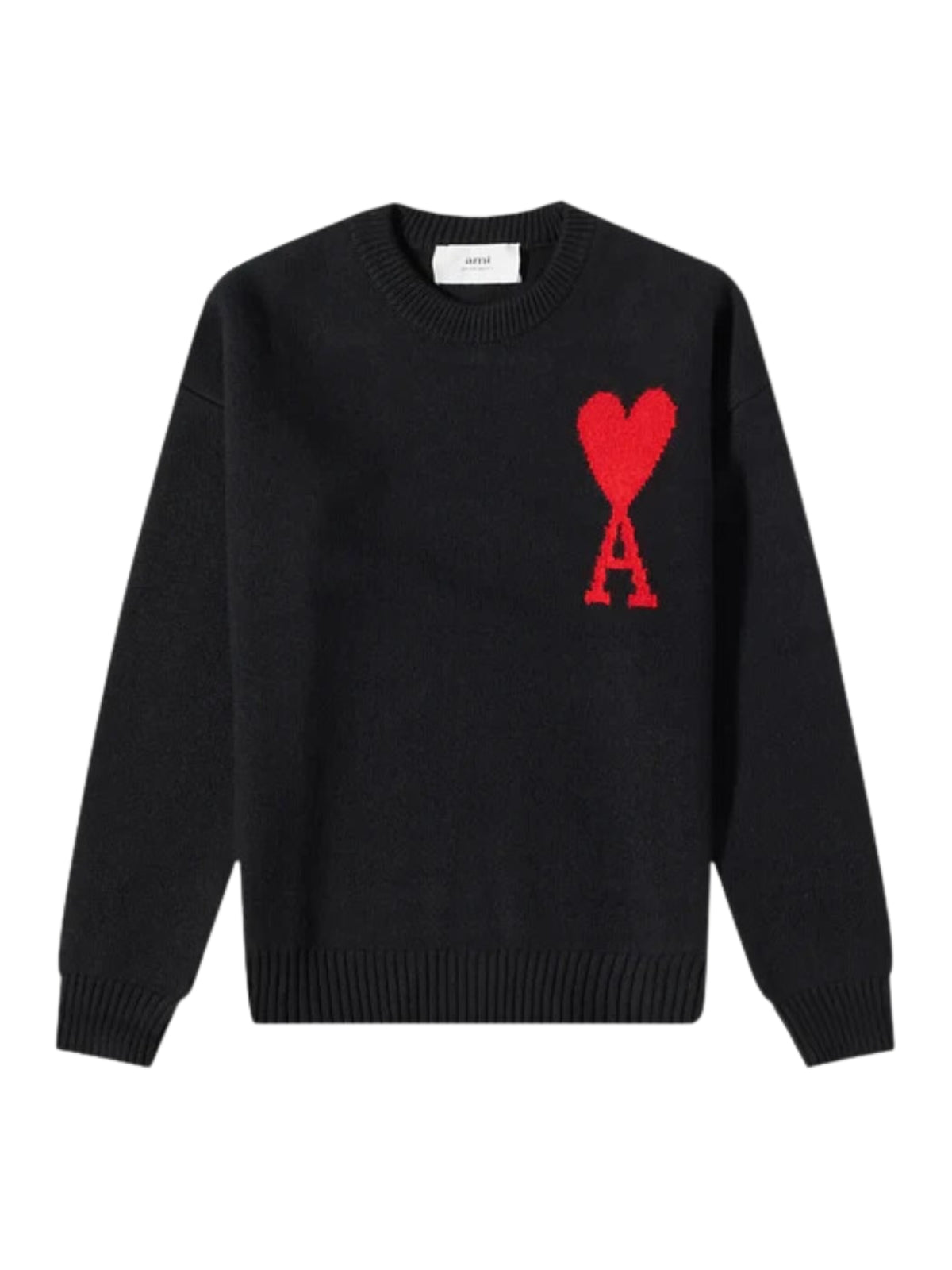 Ami Sweater Big Logo Red Black AL Capone Premium