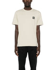 Stone Island T-Shirt Logo Cream-AL Capone Premium