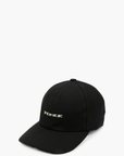 Rick Owens Cap Embroidered Black/Pearl
