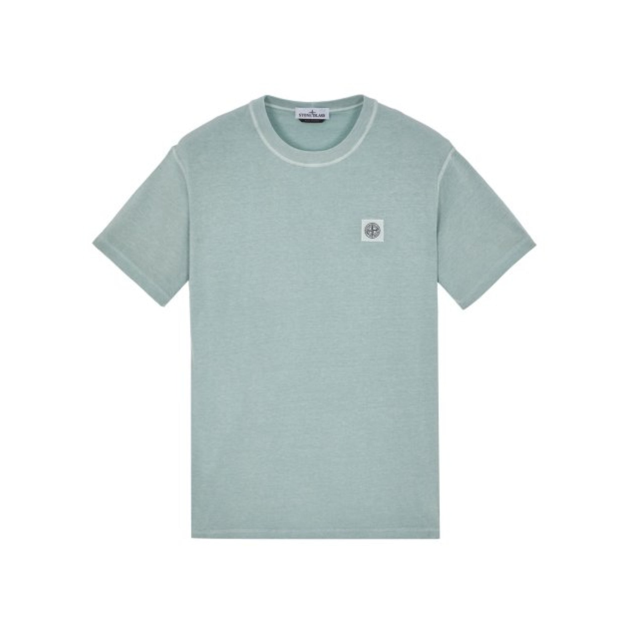 Stone Island T-Shirt Logo Light Grey-AL Capone Premium