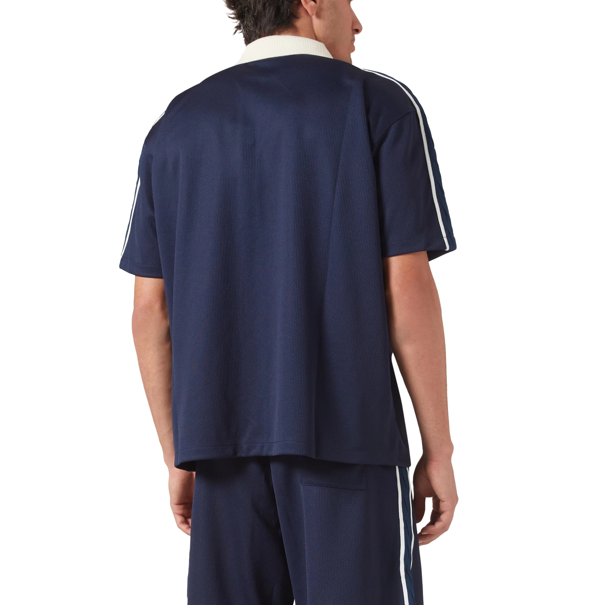 Drole De Monsieur Shirt Mesh Navy-AL Capone Premium