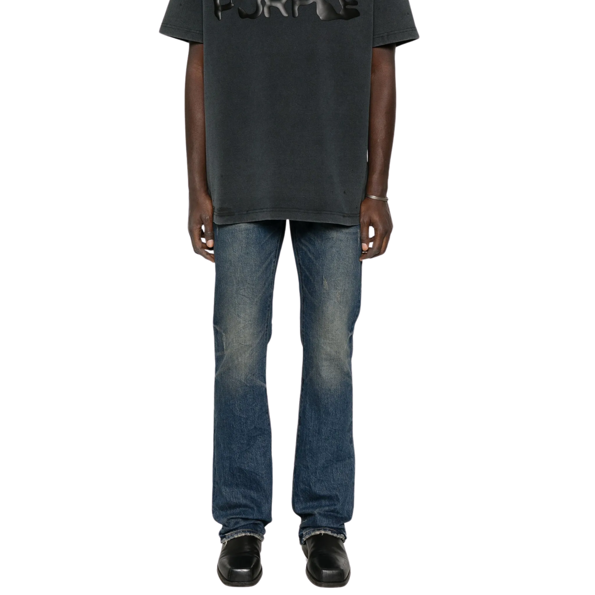 Purple Jeans Boot Cut Indigo-AL Capone Premium