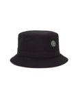 Stone Island Bucket Hat Logo Black-AL Capone Premium
