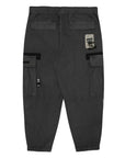 Aape Cargo Pants Pocket Logo Black-AL Capone Premium