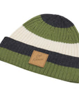 Cafe Kitsune Beanie Striped Verbana-Anthracite