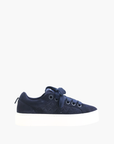 Cleens Sneaker C51 Suede White Sole Midnight Blue