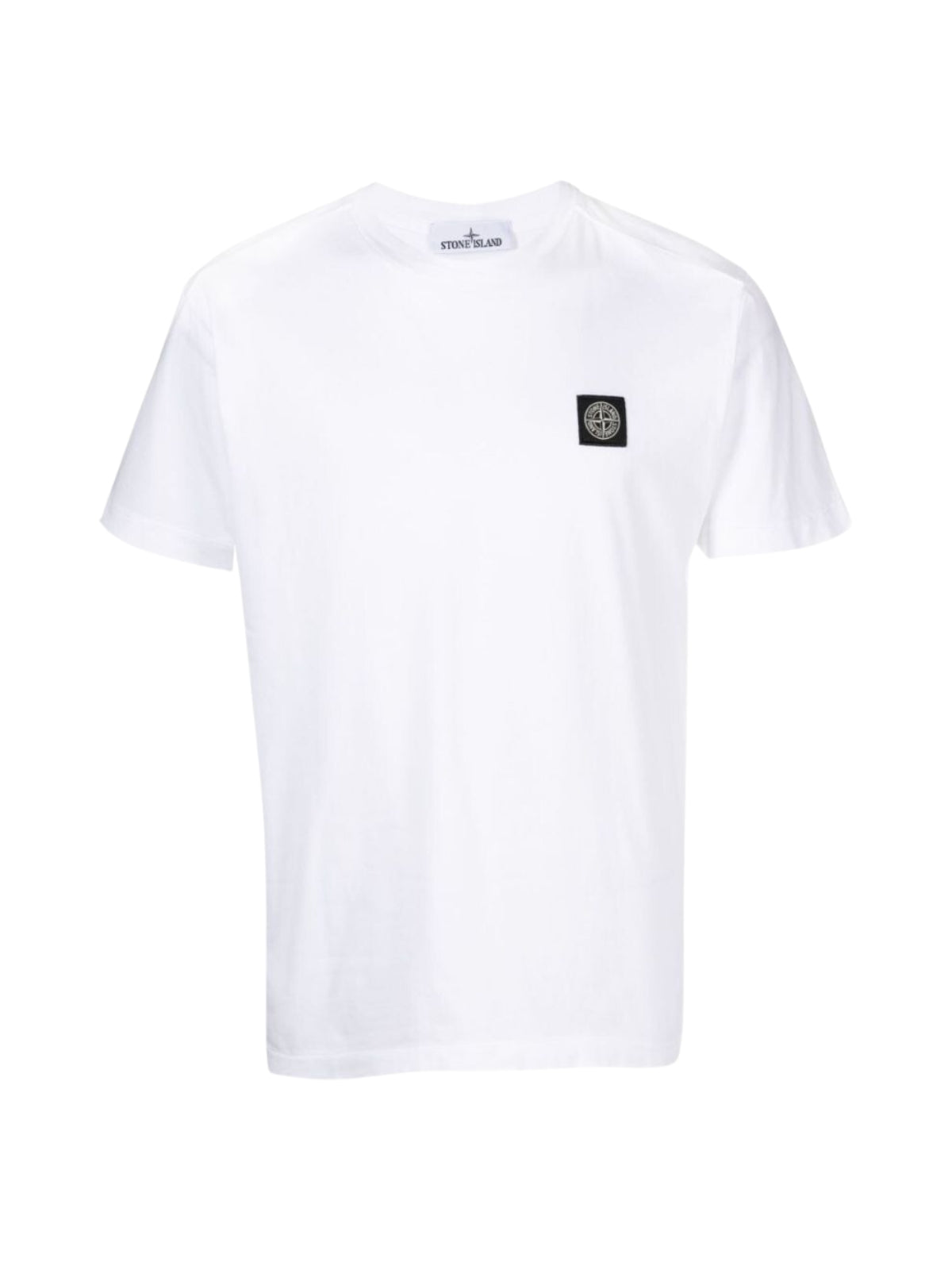 Stone Island T-Shirt Logo White-AL Capone Premium