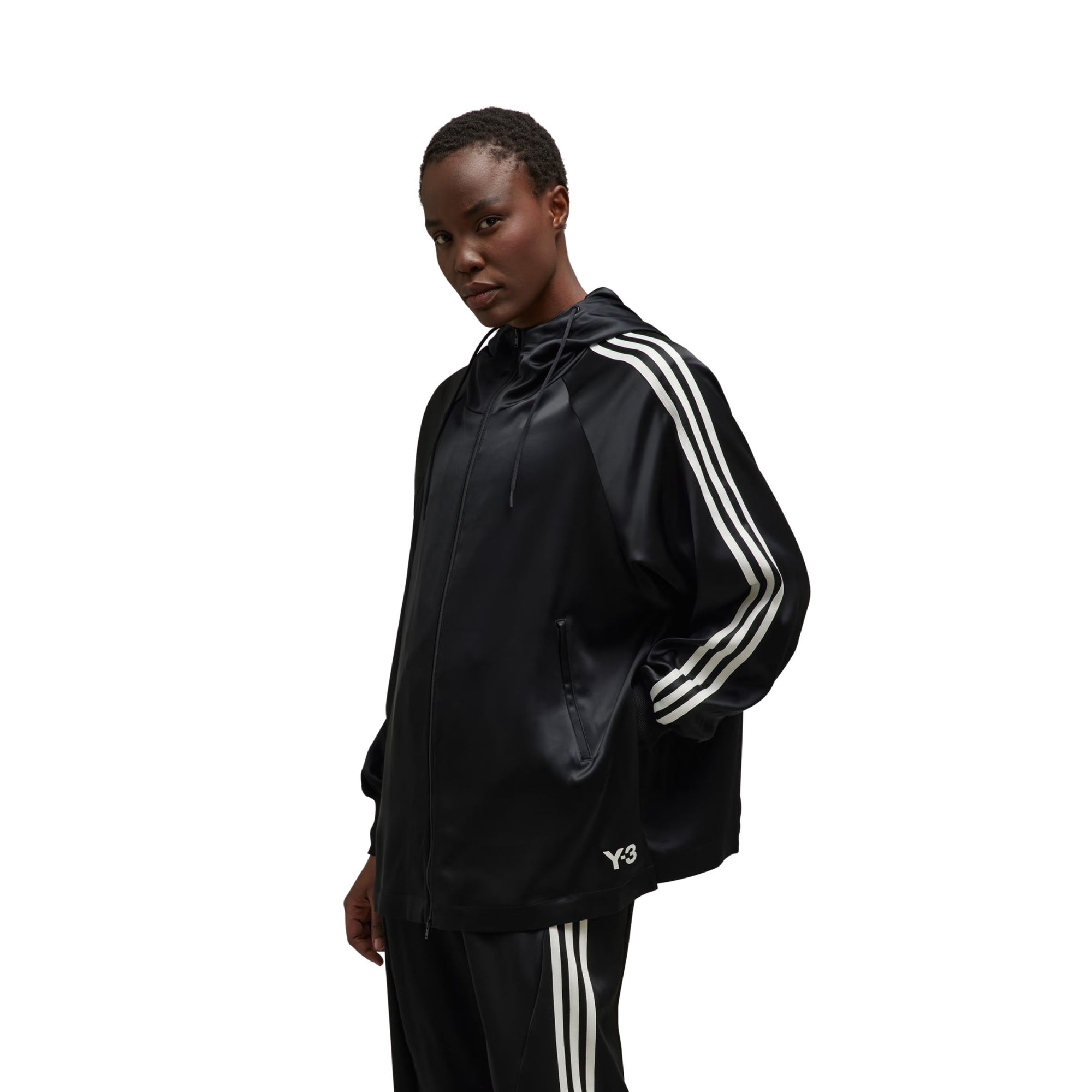 Y-3 Sweater Full Zip Hoodie Black-AL Capone Premium