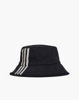 Y-3 Bucket Hat 3 Stripes Black