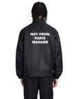 Drole De Monsieur Jacket Slogan Black