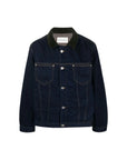 Drole De Monsieur Jacket La Veste Jean Brut Denim Blue-AL Capone Premium