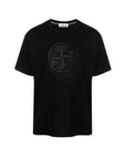 Stone Island T-Shirt Logo Black-AL Capone Premium