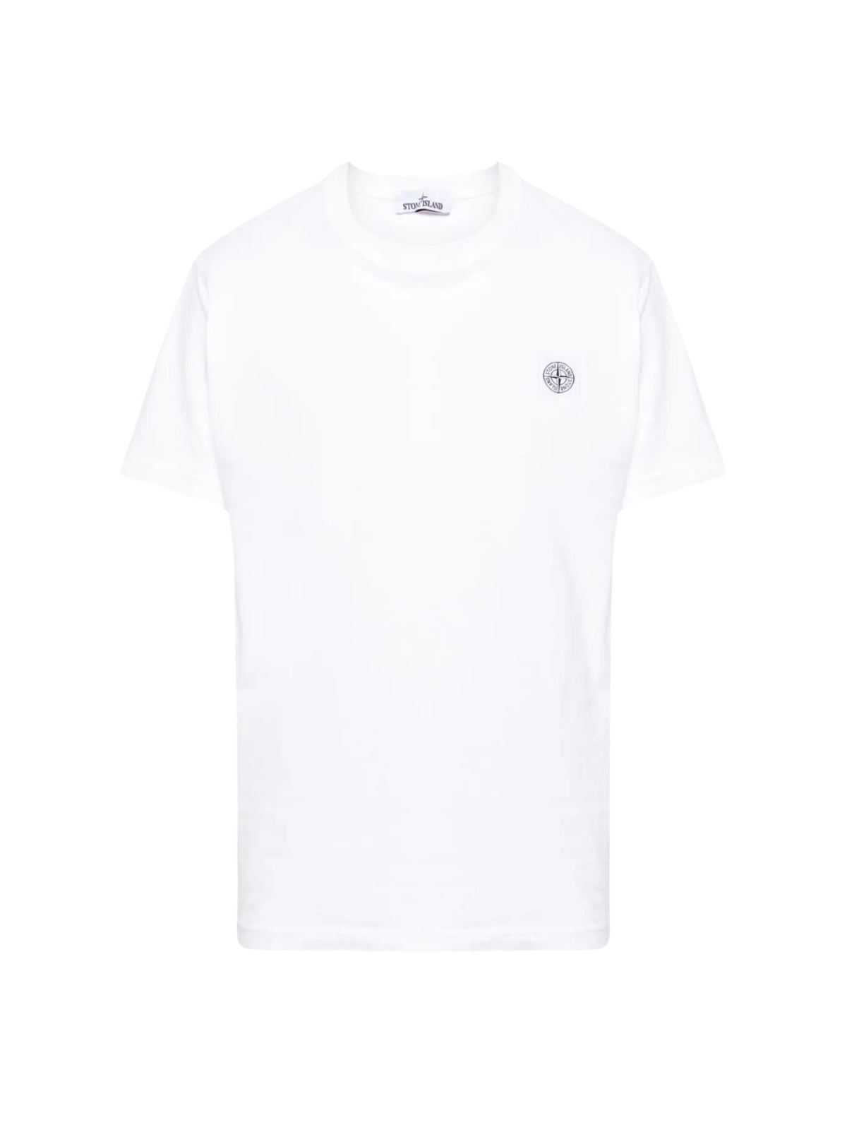 Stone Island T-Shirt Logo White-AL Capone Premium