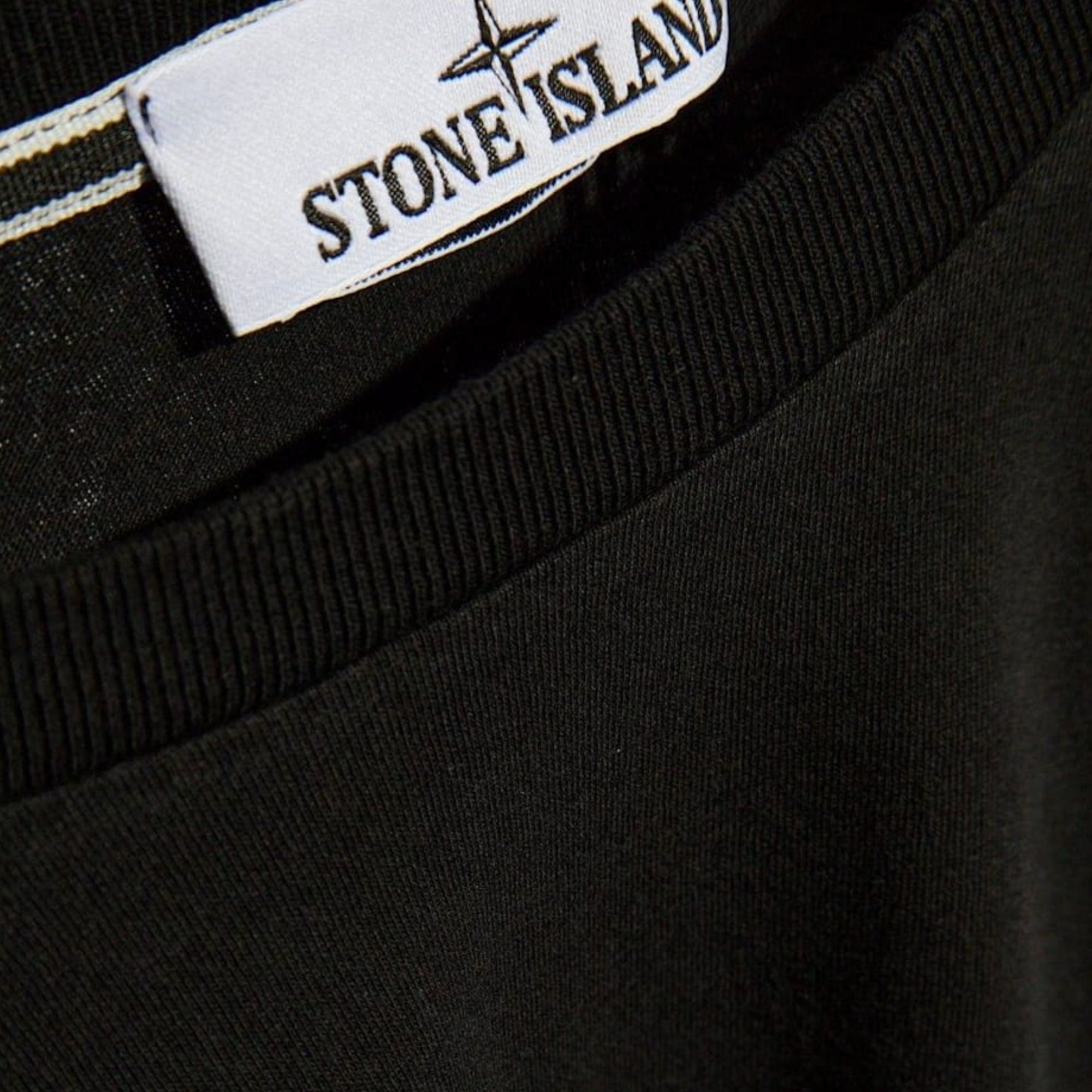 Stone Island T-Shirt Logo Black-AL Capone Premium