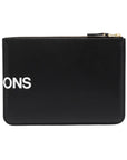 Comme Des Garcons Pouch Logo Red