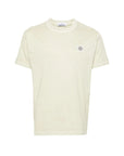 Stone Island T-Shirt Logo Cream-AL Capone Premium