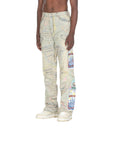 Who Decides War Jeans Stud Distressed With Side Embroidery Sky