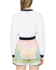 Casablanca Shorts Linen With Drawstrings Vase-AL Capone Premium