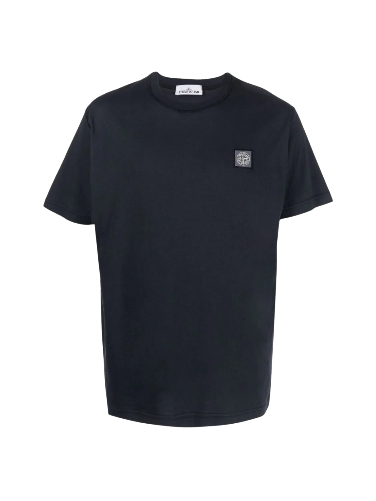 Stone Island T-Shirt Logo Black-AL Capone Premium