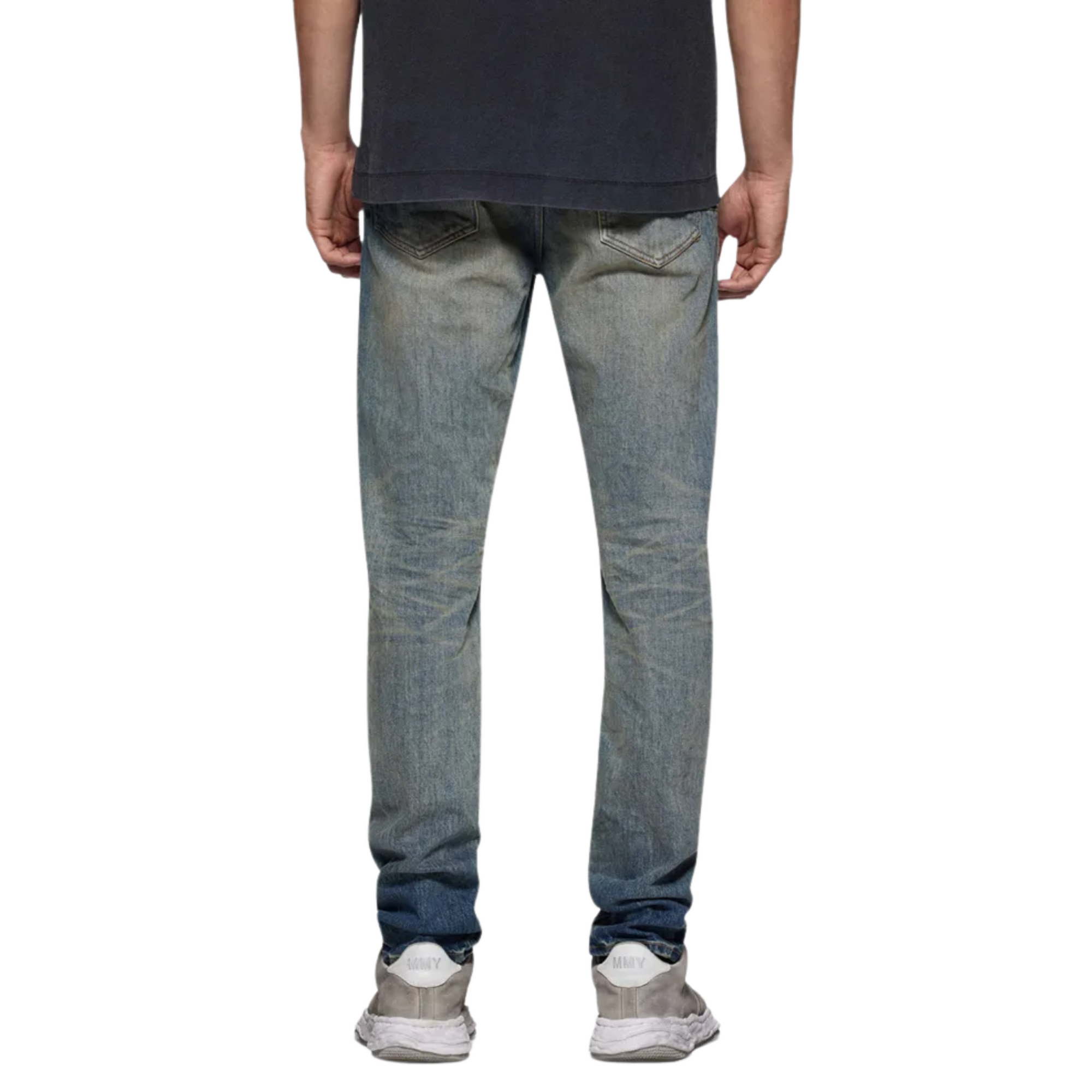 Purple Jeans Patch Design Indigo-AL Capone Premium