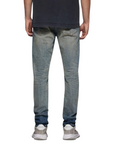Purple Jeans Patch Design Indigo