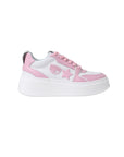 Chiara Ferragni Sneaker Cfs20 School Leather White-Pink