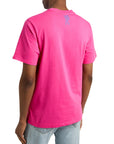Billionaire Boys Club T-Shirt Camo Arch Logo Pink