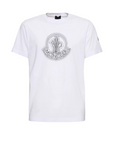 Moncler T-Shirt Centre Logo White-AL Capone Premium
