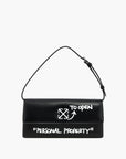 Off-White Bag Arrow Logo Strap Black