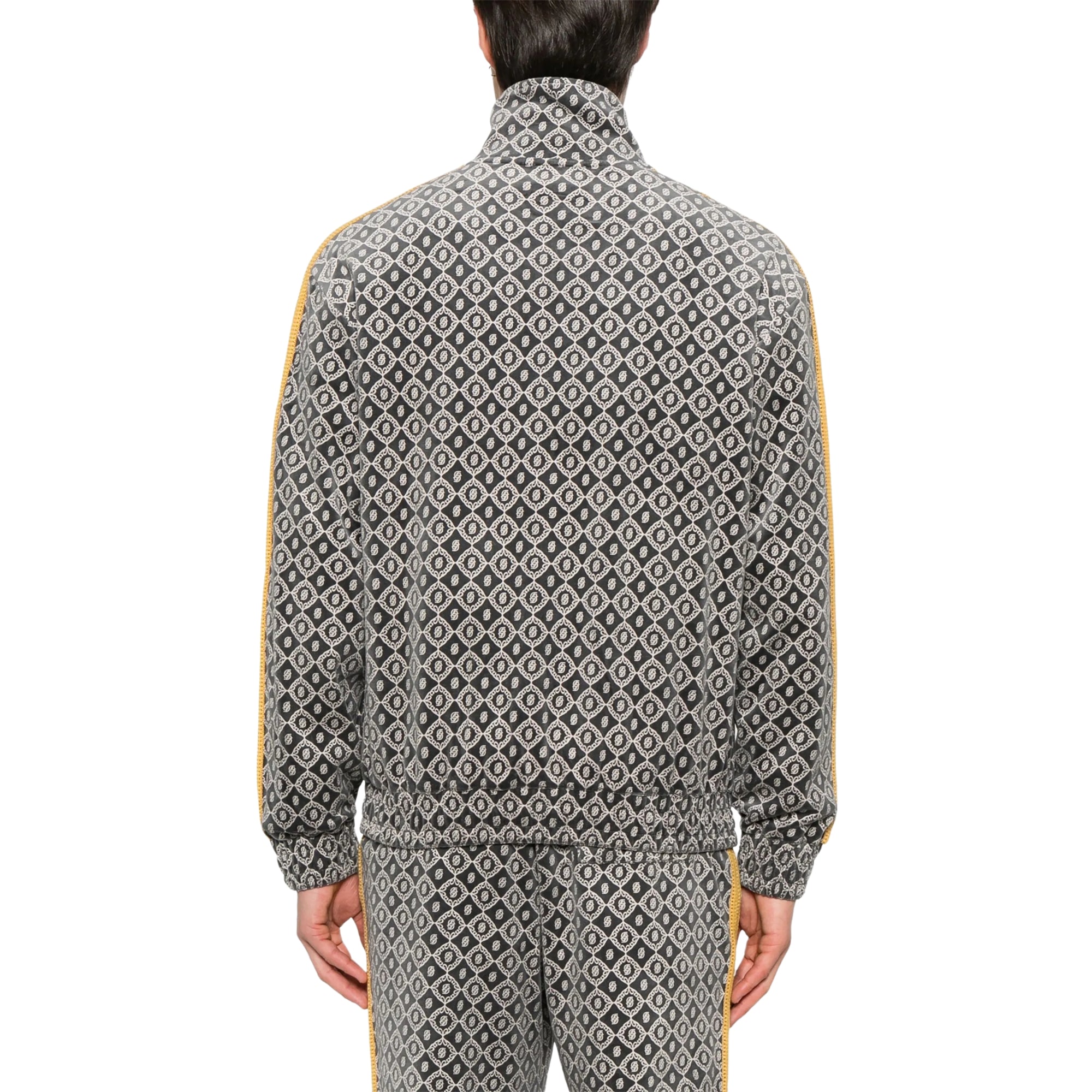 Drole De Monsieur Jacket Monogram Grey-AL Capone Premium