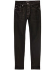 Purple Jeans Midnight Coated Black-AL Capone Premium