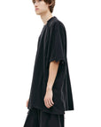 Vetements T-Shirt Merged Double Oversized Black