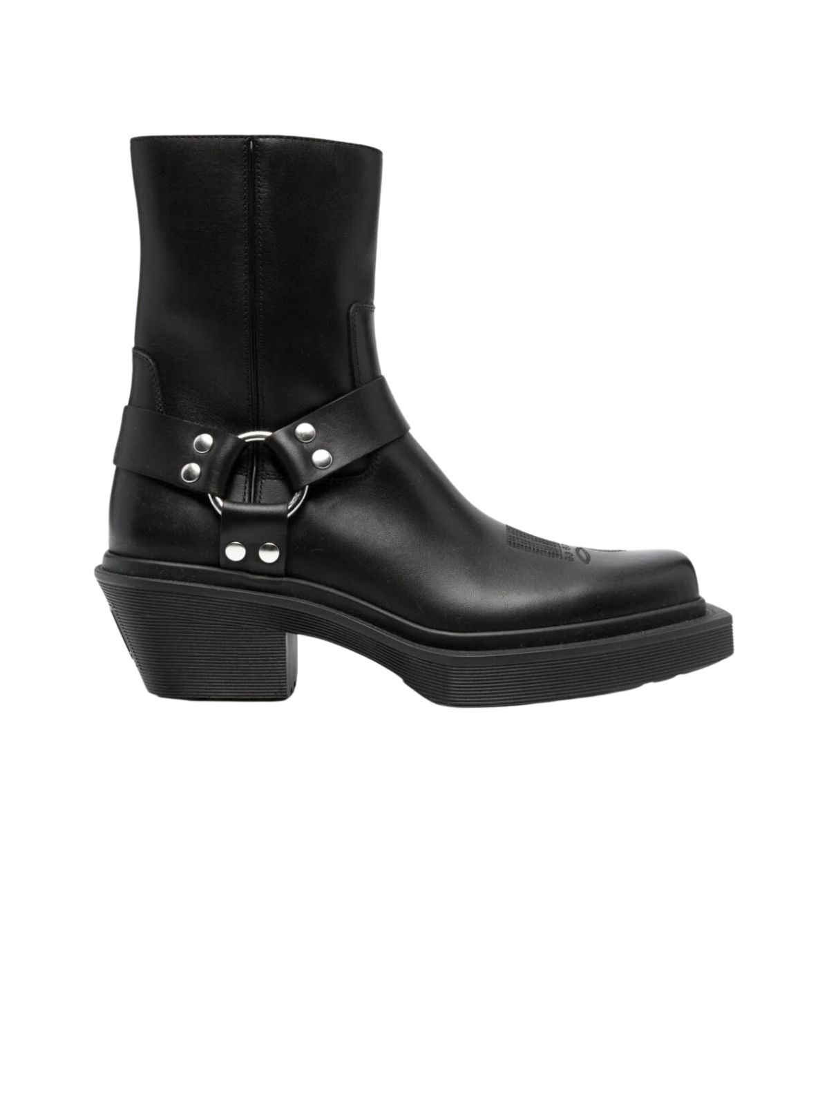 Vtmnts Boot Neo Western Harness Leather Black AL Capone Premium