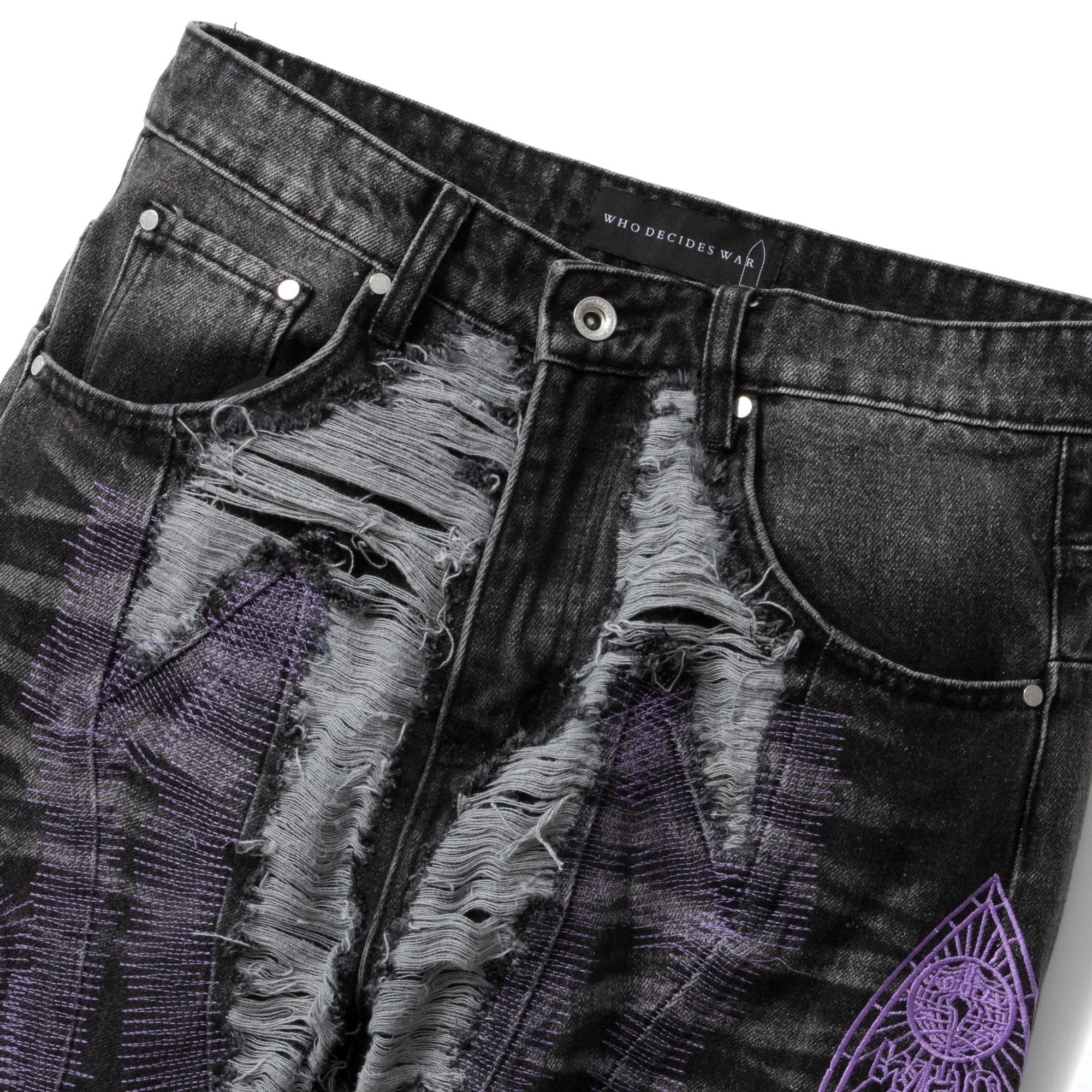 Who Decides War Jeans Techno Denim Coal-AL Capone Premium