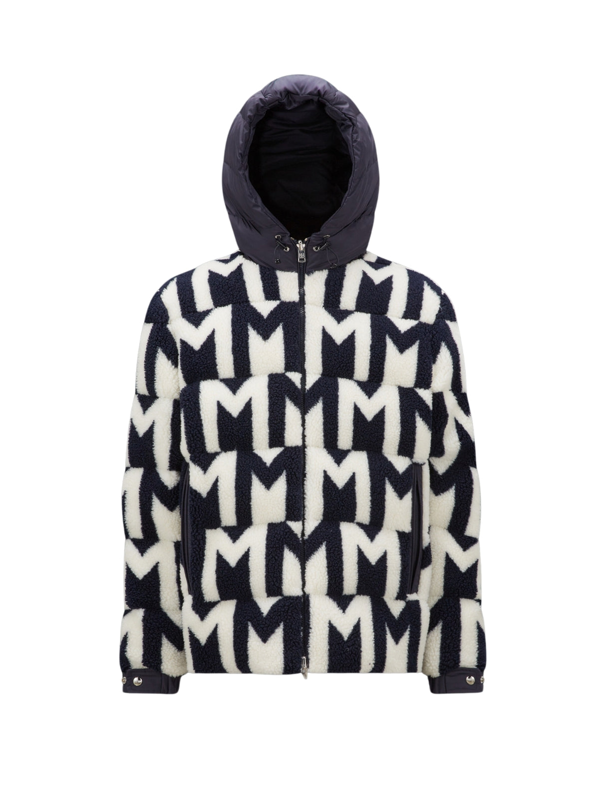 Moncler Jacket Mondego Monogram Black-White - AL Capone Premium