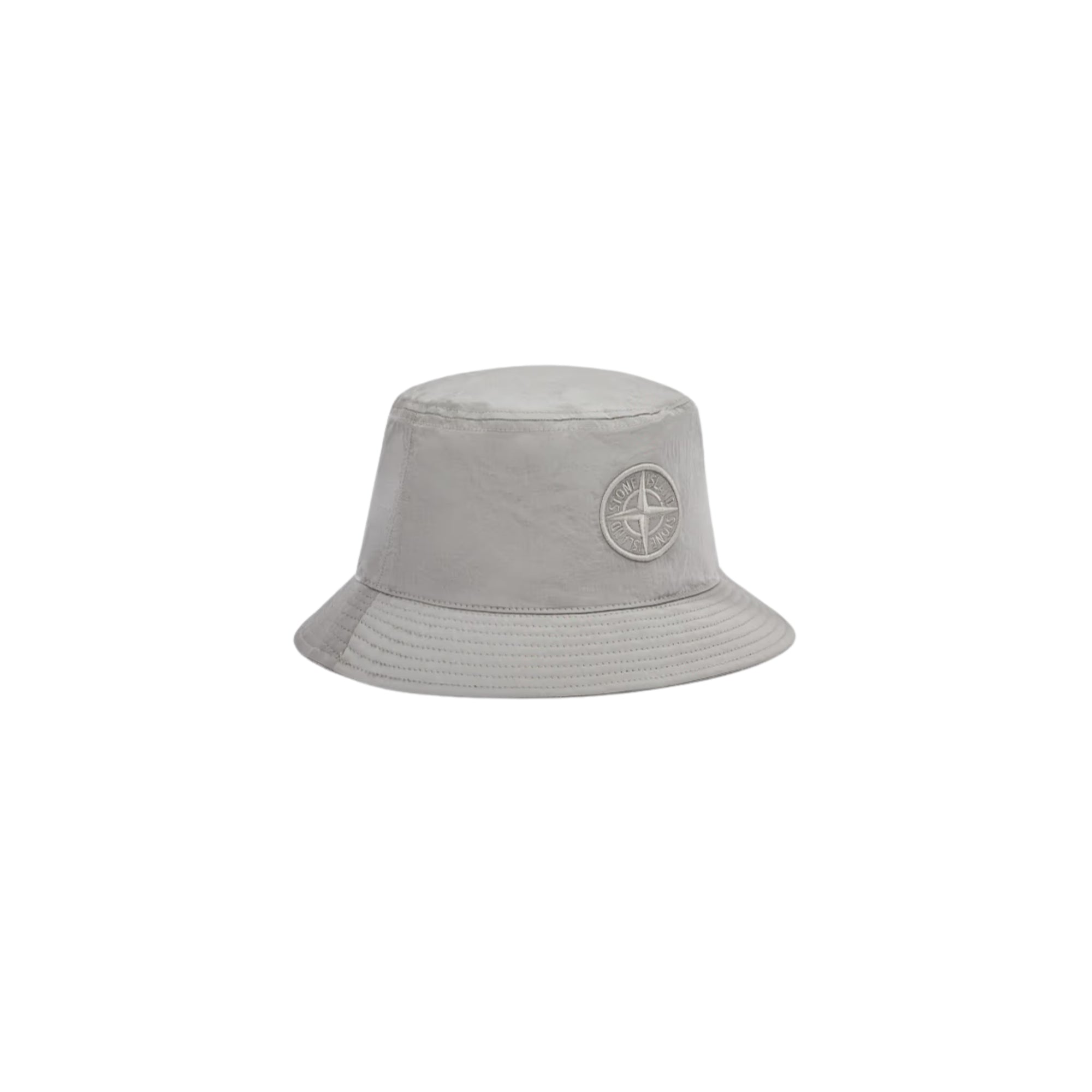 Stone Island Bucket Hat Logo Grey-AL Capone Premium