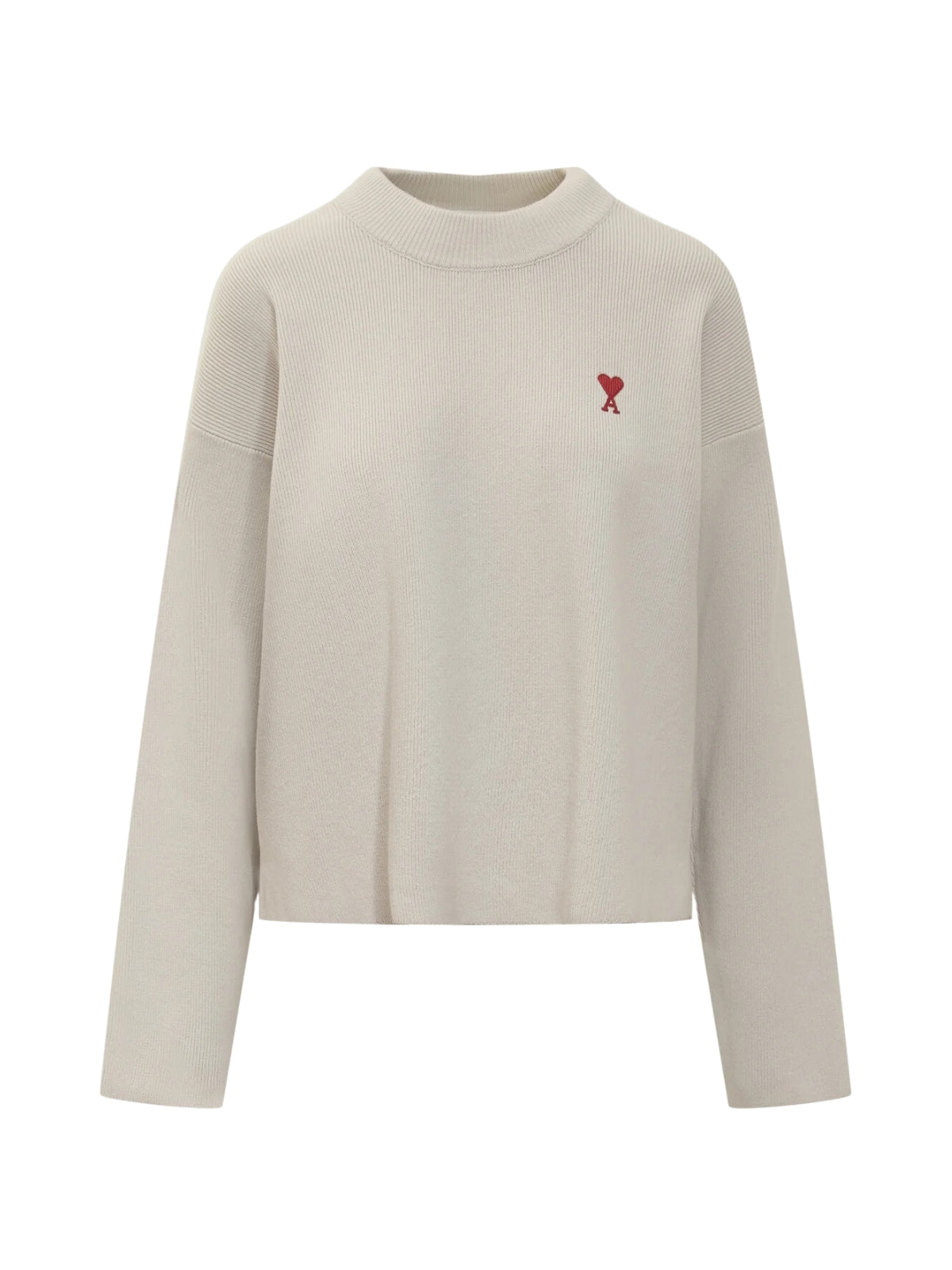Ami Sweater Logo Chalk-AL Capone Premium
