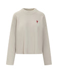 Ami Sweater Logo Chalk-AL Capone Premium