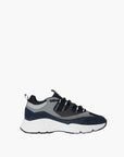 Cleens Sneakers C17 White Sole Grey Sides Black