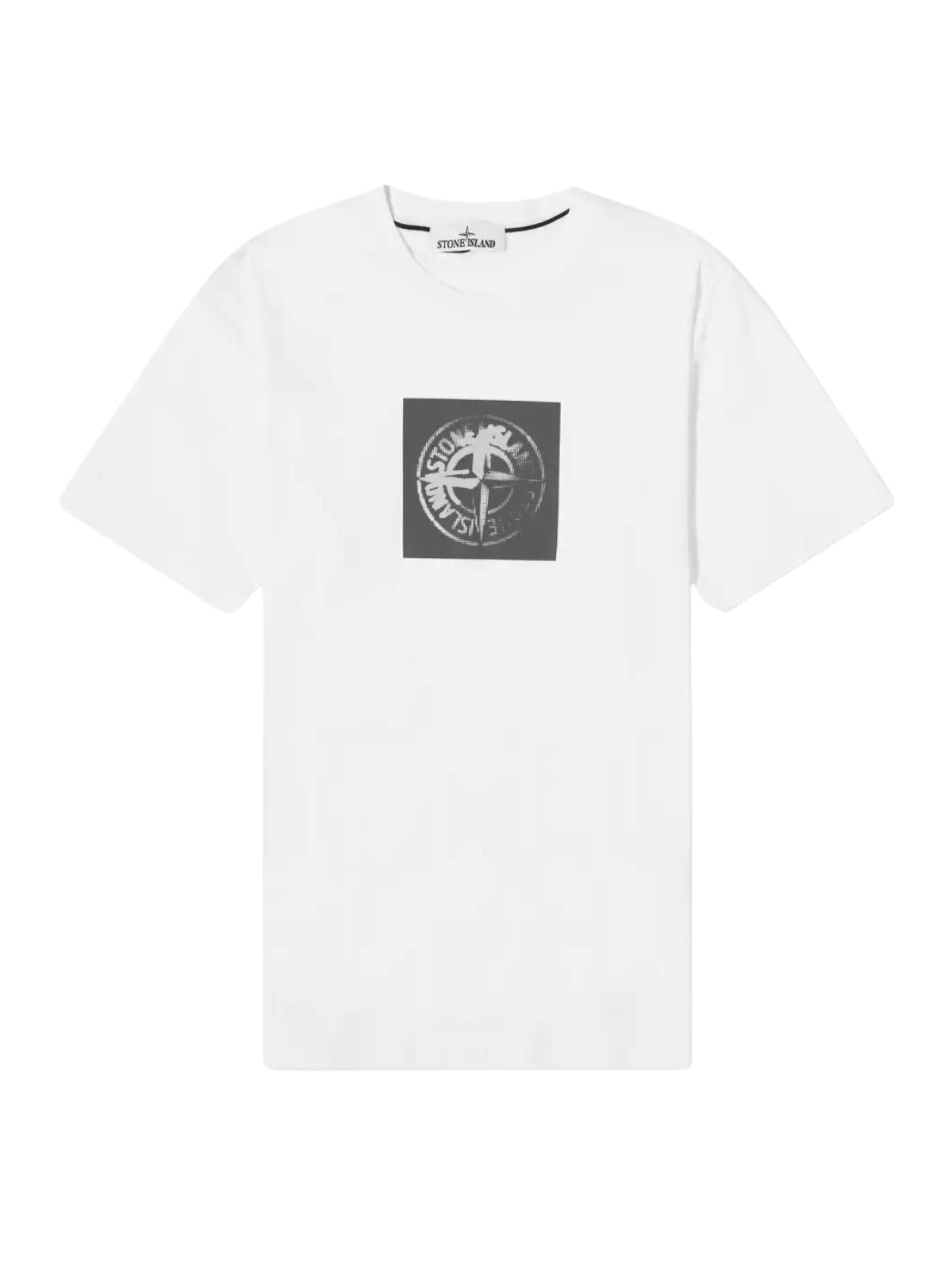 Stone Island T-Shirt Logo White-AL Capone Premium