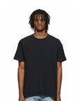 Purple T-Shirt Back Bold Logo Black