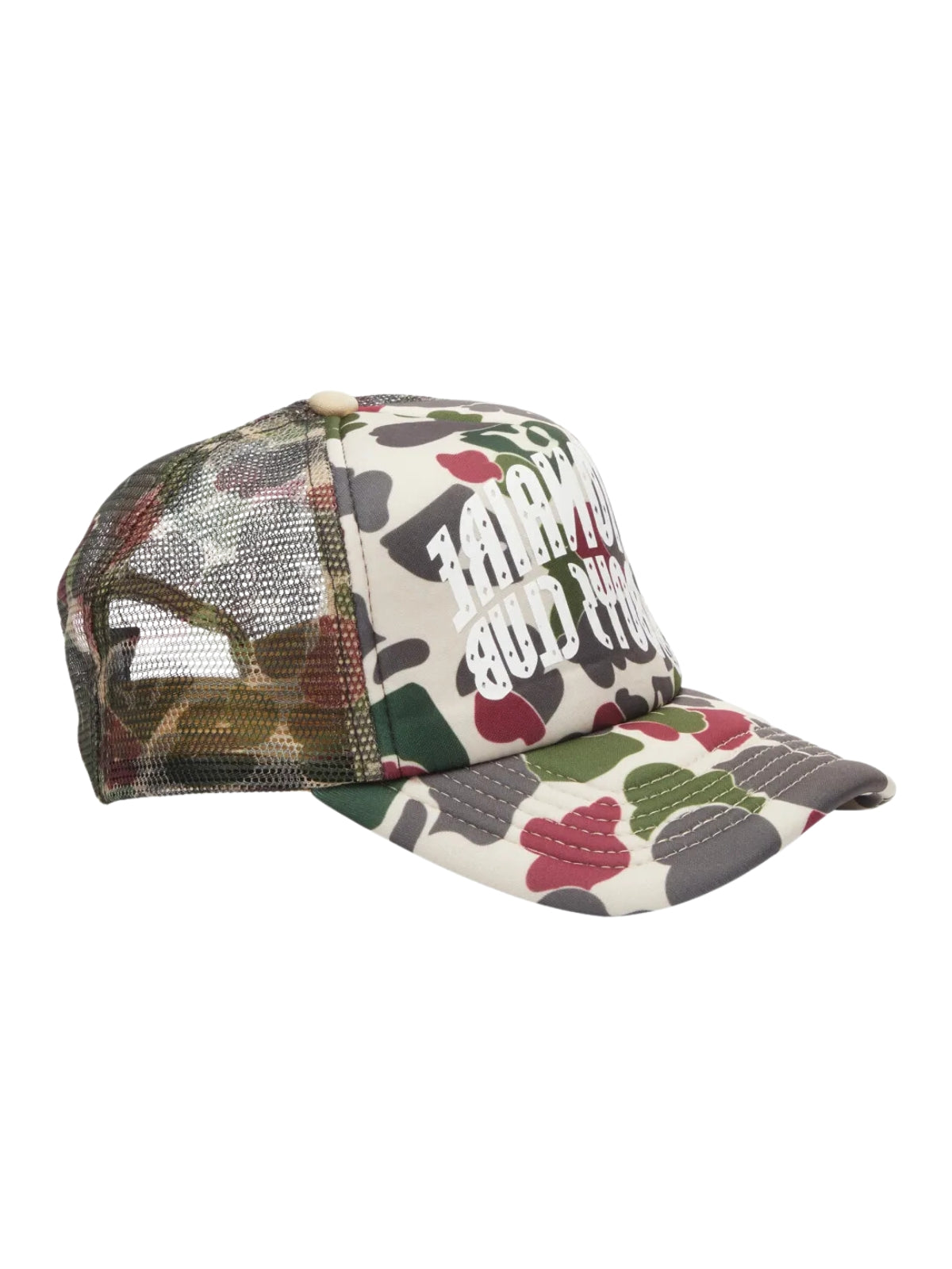 Billionaire Boys Club Cap Trucker Camo Logo Multi Colour AL