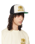 Rhude Cap Cresta Denim Black-Cream