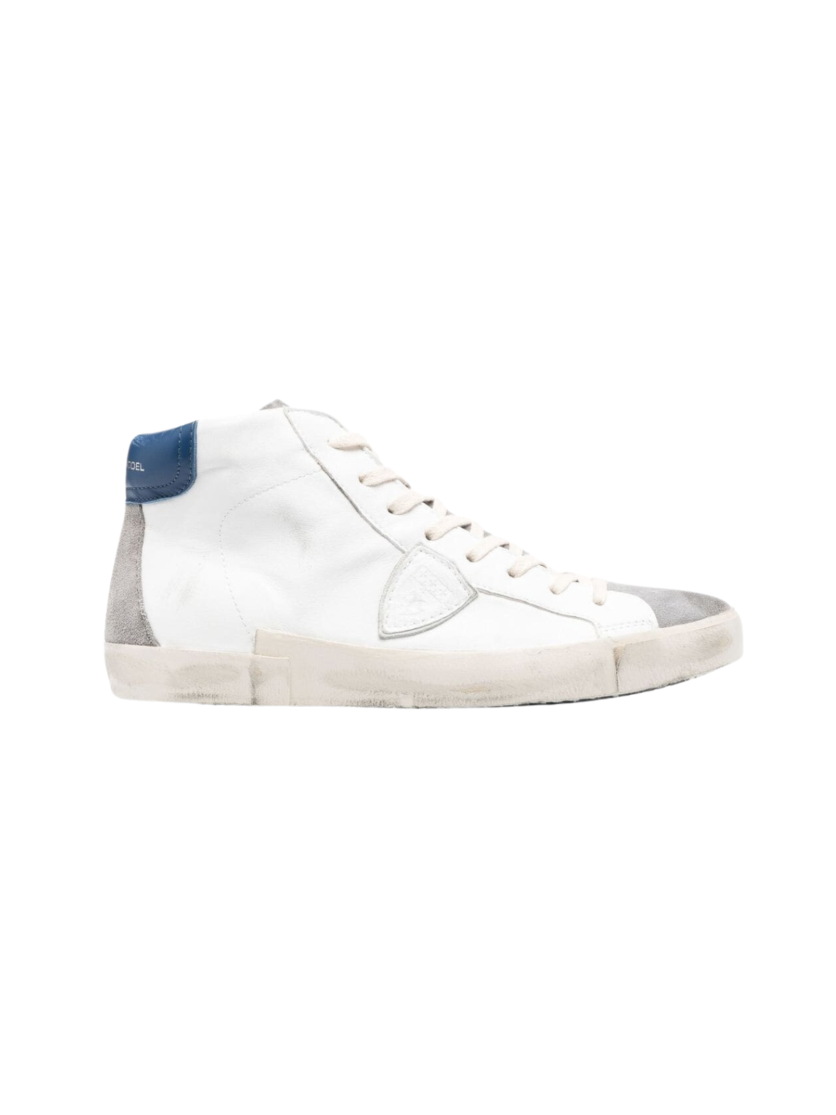 Philippe Model Sneaker Vintage Blanc Gris AL Capone Premium